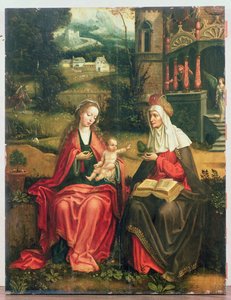 Madonna og barn med St. Anne